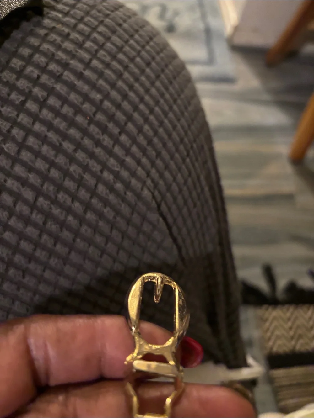 CHANEL Gold Chain Link Belt